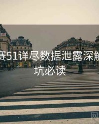 每日大赛51详尽数据泄露深解析，避坑必读