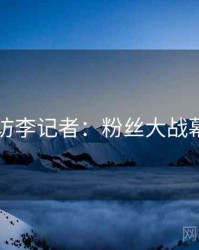 91网专访李记者：粉丝大战幕后故事