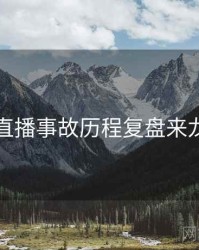 吃瓜直播事故历程复盘来龙去脉