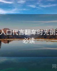 P站官网入口代言翻车时光倒流，避坑必读