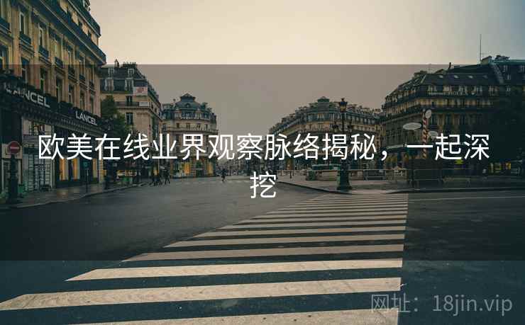 欧美在线业界观察脉络揭秘,一起深挖 欧美在线业界观察脉络揭秘,一起深挖