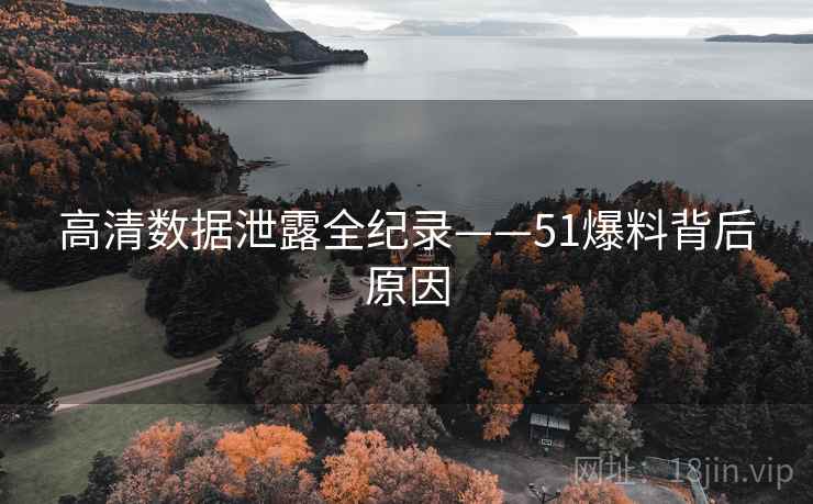 高清数据泄露全纪录——51爆料背后原因 高清数据泄露全纪录——51爆料背后原因